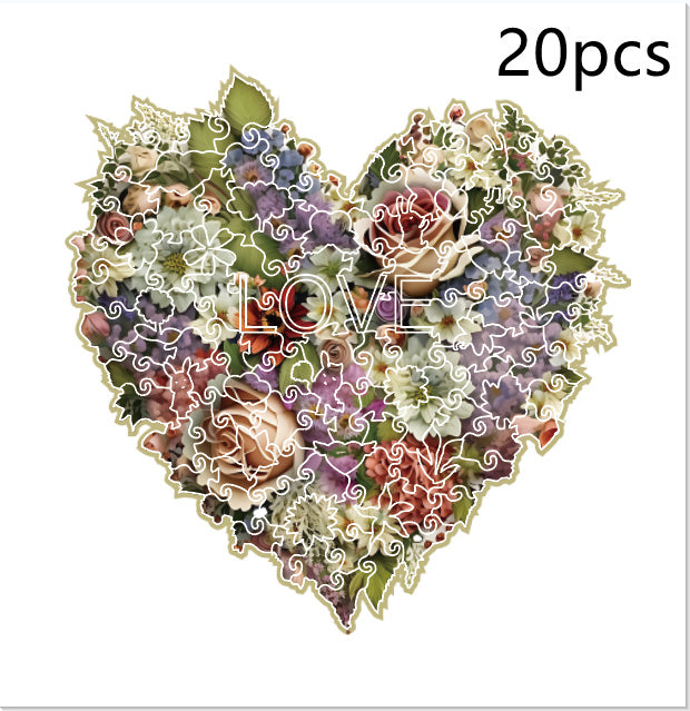 Wooden Jigsaw Puzzle Educational Toy