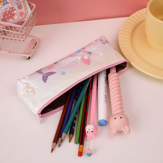 New Popular Japanese Student Large Capacity Pencil Case Stationery in order