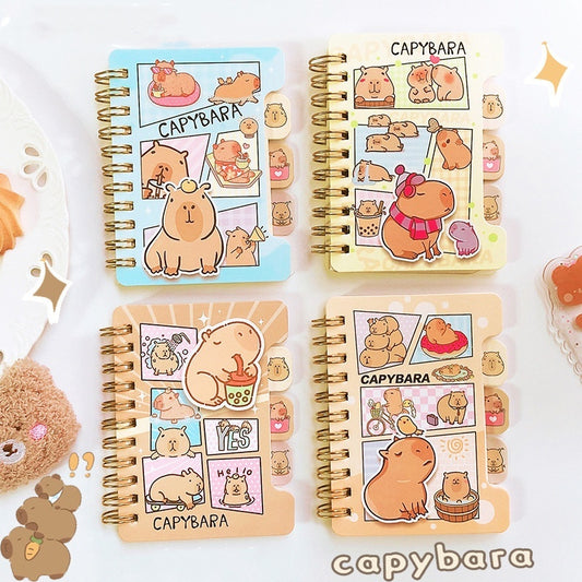 Category Coil Notebook Cute Mini Journal Book Memo Pad Stationery Pages