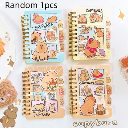 Category Coil Notebook Cute Mini Journal Book Memo Pad Stationery Pages
