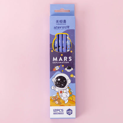 Writing Drawing Pencil With Eraser Stationery Essentials